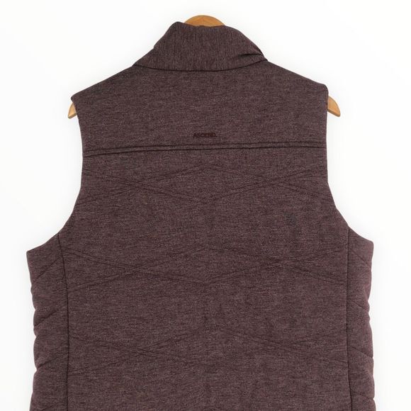 Ascend Purple Sleeveless Quilted Zip Front Vest size XXL - Picture 5 of 12